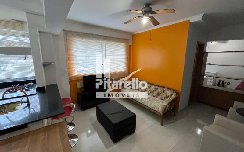Apartamento com 1 dormitório à venda, 44 m² por R$ 290.000,00 - Tombo - Guarujá/SP